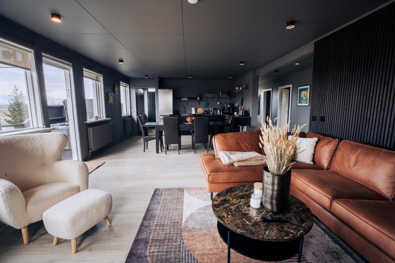 Golden Circle Luxury Cottages Lake View Selfoss Zewnętrze zdjęcie